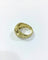 Bague 54 Bague en or jaune 18 carats avec saphir et diamants 58 Facettes
