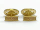 Boutons de manchette Boutons de manchette en or jaune 18 carats 58 Facettes 3083/1