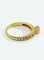 Bague 53 Bague solitaire en or jaune 18 carats avec diamant 0,30 ct 58 Facettes 3022/1