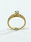 Bague 53 Bague solitaire en or jaune 18 carats avec diamant 0,30 ct 58 Facettes 3022/1