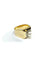 Bague 53.5 Bague Art déco en or 18 carats avec perle 58 Facettes