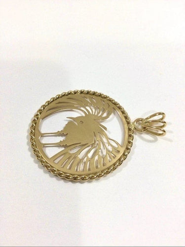 Pendentif Pendentif Phénix en or rose 18 carats 58 Facettes