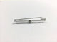 Broche Broche en or blanc 18 carats et diamant taille brillant 58 Facettes