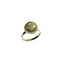 Bague 55 Bague dôme étoilé en or champagne 18 carats 58 Facettes