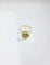 Bague 55 Bague dôme étoilé en or champagne 18 carats 58 Facettes