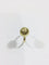 Bague 55 Bague dôme étoilé en or champagne 18 carats 58 Facettes