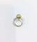Bague 55 Bague dôme étoilé en or champagne 18 carats 58 Facettes
