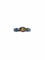 Bague 57 Bague en or blanc 18 carats avec citrine et diamants 58 Facettes