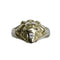 Bague 54 Bague tête de lion en or 18 carats et diamant 58 Facettes