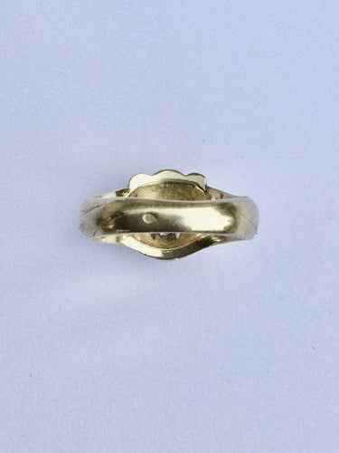 Bague 54 Bague tête de lion en or 18 carats et diamant 58 Facettes