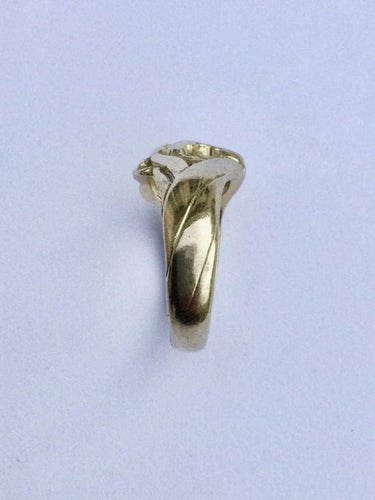 Bague 54 Bague tête de lion en or 18 carats et diamant 58 Facettes