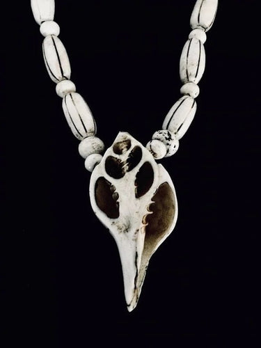 Collier Collier en perles de coquillage du Nagaland 58 Facettes