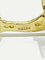 Boutons de manchette MECAN - Boutons de manchette en or jaune 18 carats 58 Facettes 3083/3