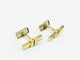 Boutons de manchette MECAN - Boutons de manchette en or jaune 18 carats 58 Facettes 3083/3