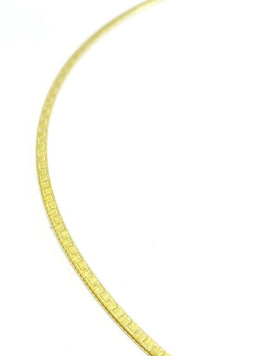 Collier Collier rigide en or jaune 18 carats 58 Facettes 3106/1