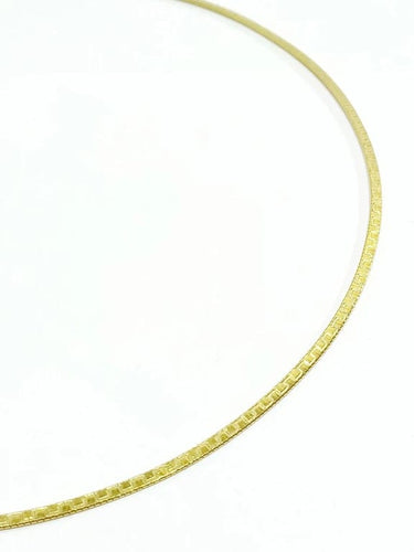 Collier Collier rigide en or jaune 18 carats 58 Facettes 3106/1