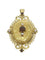 Pendentif Napoléon III - Pendentif-médaillon broche en or rose 18 carats 58 Facettes 3110/1