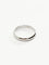 Bague 58 Alliance homme lisse en or blanc 18 carats 58 Facettes 2850/1