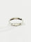 Bague 58 Alliance homme lisse en or blanc 18 carats 58 Facettes 2850/1