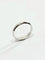 Bague 58 Alliance homme lisse en or blanc 18 carats 58 Facettes 2850/1