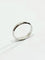 Bague 58 Alliance homme lisse en or blanc 18 carats 58 Facettes 2850/1