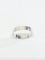 Bague 47.5 Alliance en or blanc 18 carats 58 Facettes