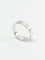 Bague 47.5 Alliance en or blanc 18 carats 58 Facettes