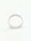Bague 47.5 Alliance en or blanc 18 carats 58 Facettes