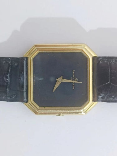 Montre Baume et Mercier - Montre femme en or jaune 18 carats 58 Facettes