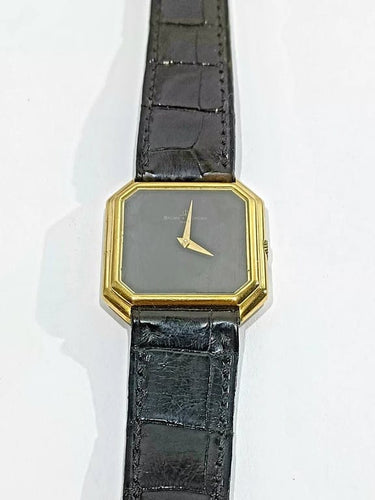 Montre Baume et Mercier - Montre femme en or jaune 18 carats 58 Facettes
