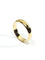 Bague 54 Alliance incurvée - Bague en or rose 18 carats 58 Facettes