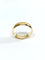Bague 54 Alliance incurvée - Bague en or rose 18 carats 58 Facettes