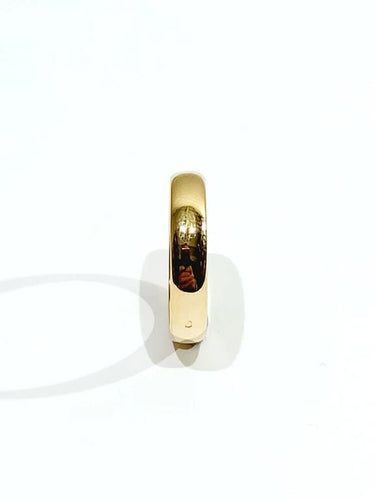 Bague 54 Alliance incurvée - Bague en or rose 18 carats 58 Facettes