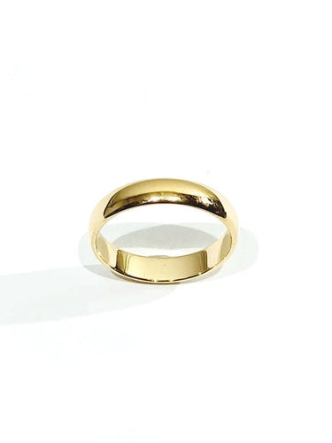 Bague 54 Alliance incurvée - Bague en or rose 18 carats 58 Facettes