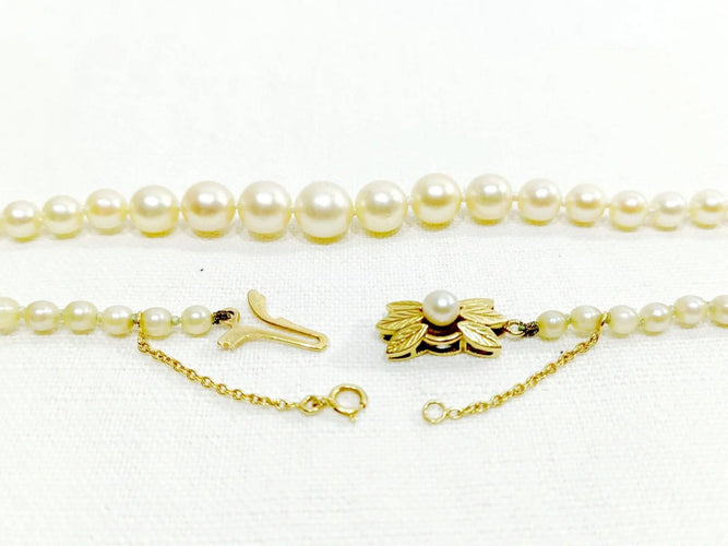 Collier Collier de perles de culture en or 18 carats 58 Facettes 3117