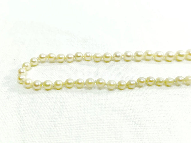 Collier Collier de perles de culture en or 18 carats 58 Facettes 3117