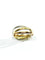 Bague 56 Bague trois ors en or 18 carats 58 Facettes