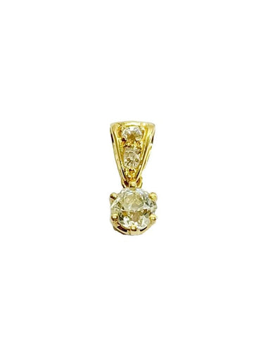 Pendentif Pendentif en or jaune 18 carats et diamants 58 Facettes