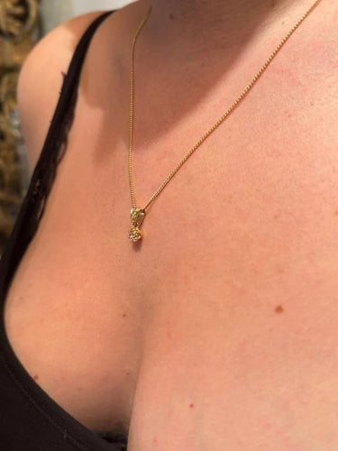 Pendentif Pendentif en or jaune 18 carats et diamants 58 Facettes