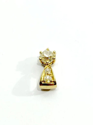 Pendentif Pendentif en or jaune 18 carats et diamants 58 Facettes