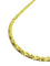 Collier Collier en or jaune 18 carats à mailles lisses et sablées 58 Facettes