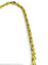 Collier Collier en or jaune 18 carats à mailles lisses et sablées 58 Facettes