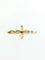 Pendentif Pendentif croix ajourée en or jaune 18 carats 58 Facettes