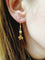 Boucles d'oreilles Boucles d’oreilles pendantes en or jaune 18 carats et perles 58 Facettes