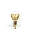 Bague 53.5 Bague en or rose 18 carats avec citrine 58 Facettes