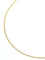 Collier Chaîne gourmette en or rose 18 carats 58 Facettes