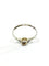 Bague 49.5 Bague solitaire en or blanc 18 carats et diamant taille ancienne 58 Facettes