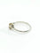 Bague 49.5 Bague solitaire en or blanc 18 carats et diamant taille ancienne 58 Facettes