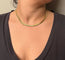 Collier Collier en or jaune 18 carats, mailles haricot 58 Facettes