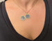 Pendentif Pendentif porte-photo rond en or jaune 18 carats 58 Facettes